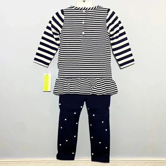 Le Top Boutique Toddler Girls Snowman Holiday Top & Pants Outfit Set Sz 24M NWT - Picture 7 of 9